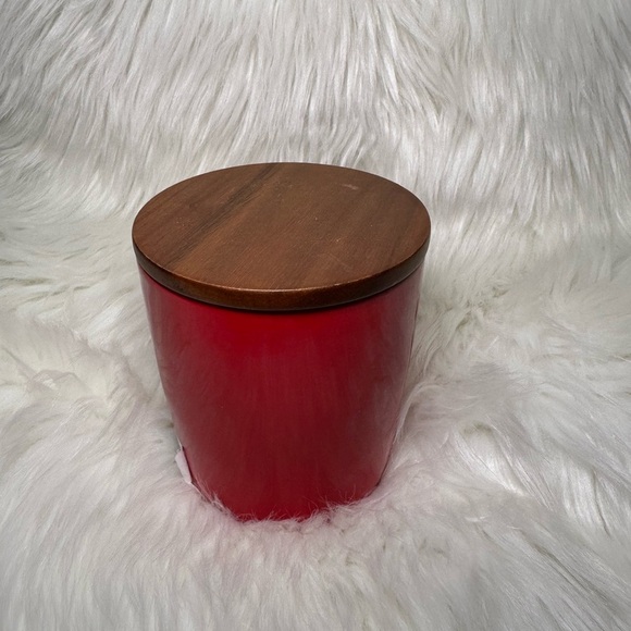 Rae Dunn Red Reindeer Snacks Cellar - Picture 3 of 5